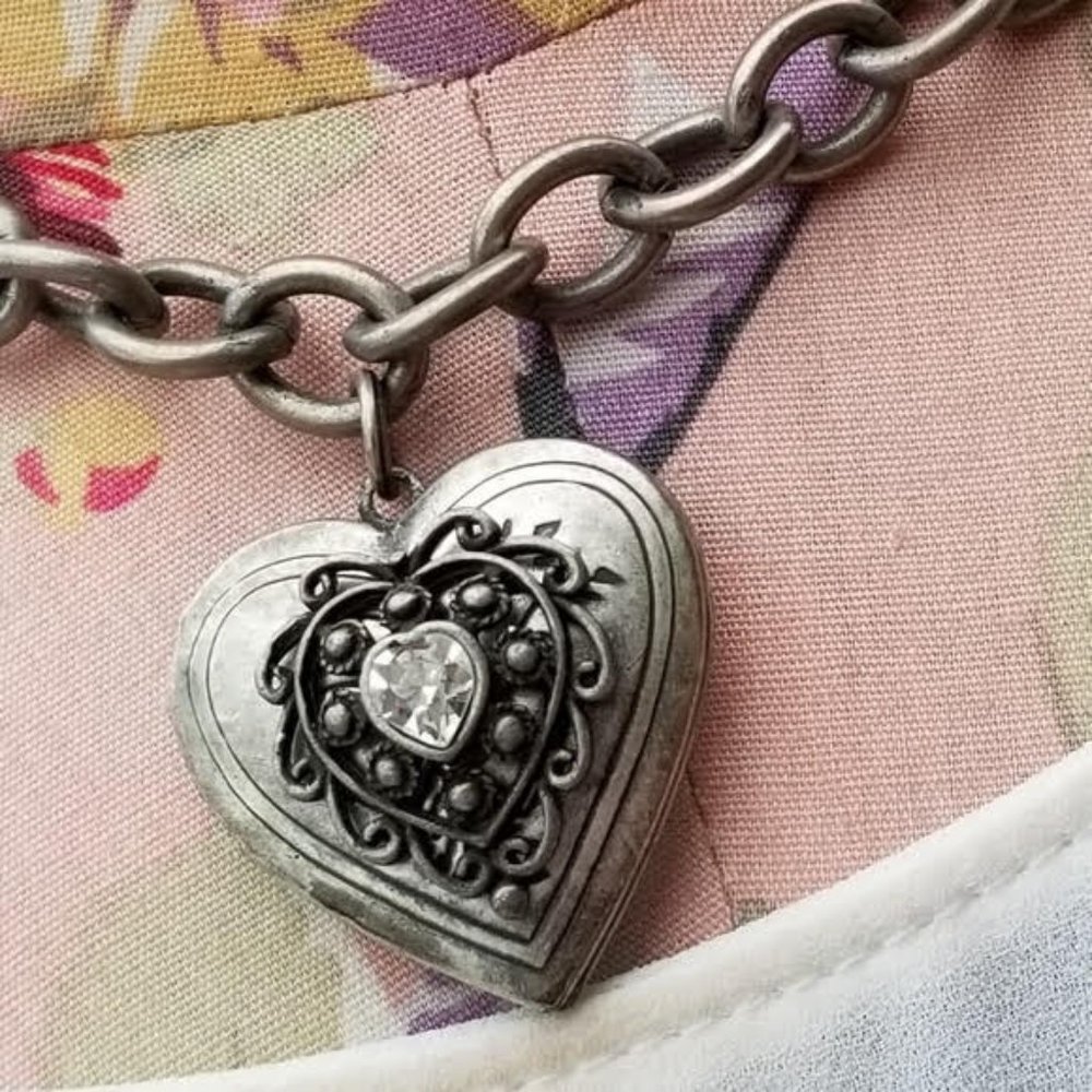 Nordstrom Silver Heart Pendant Necklace